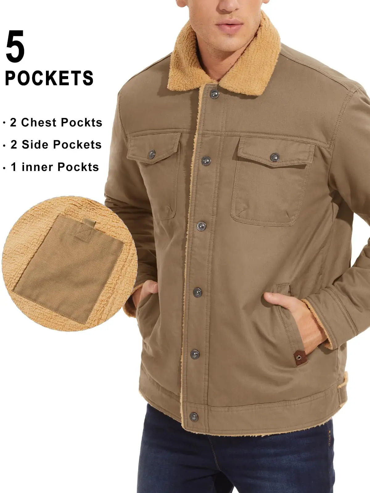 Alder Fleece Work Jacket