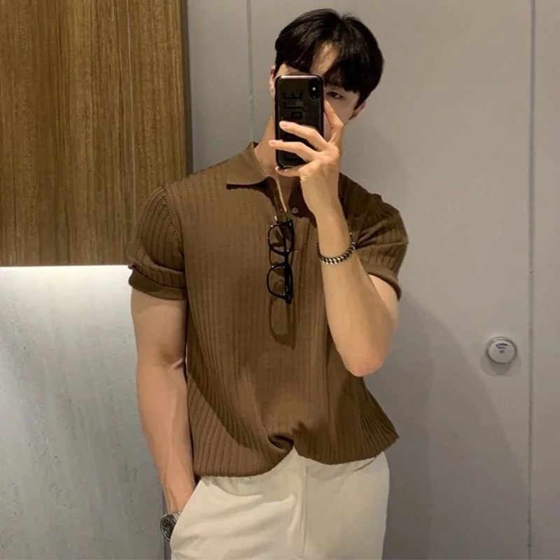 Fairway Open-Collar Polo